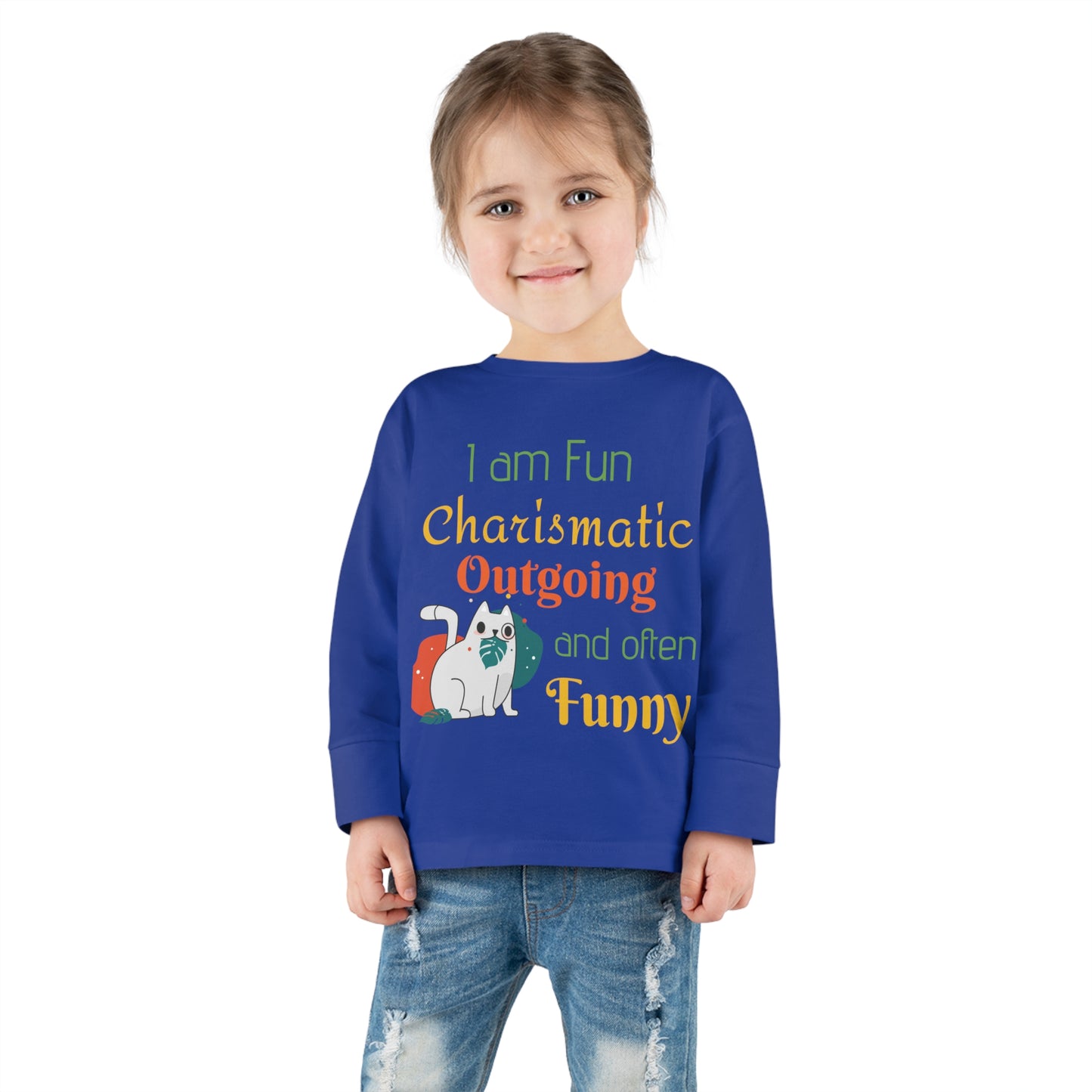 Descriptive Toddler Long Sleeve Tee