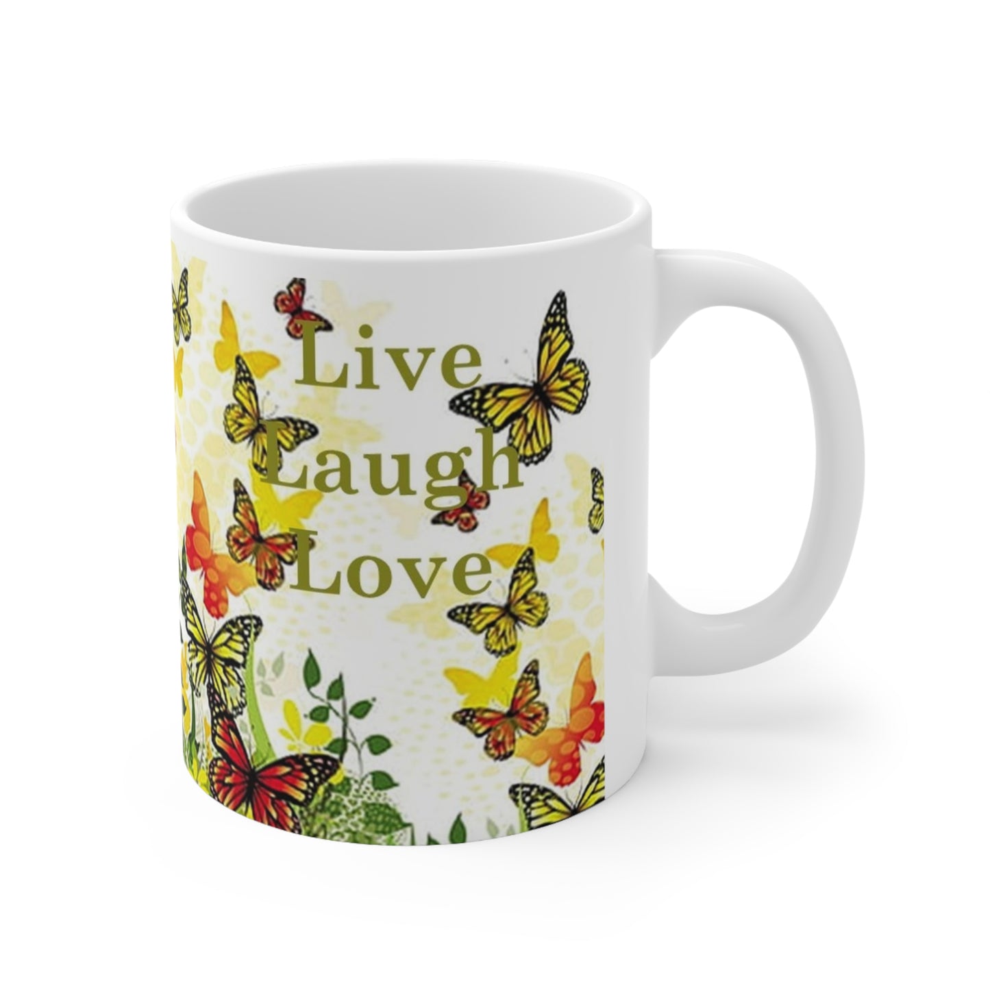 Live Laugh Love Ceramic Mug 11oz