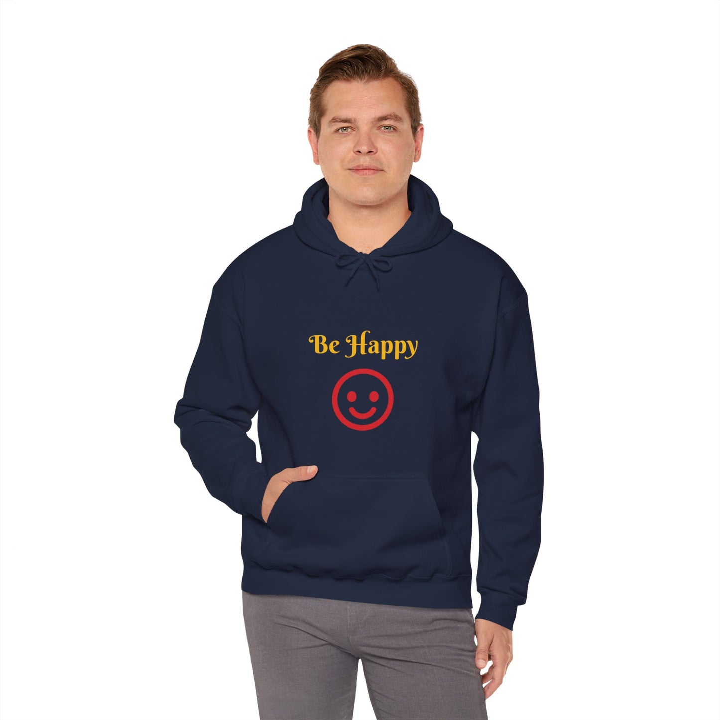 Be Happy Hooded Sweatshirt