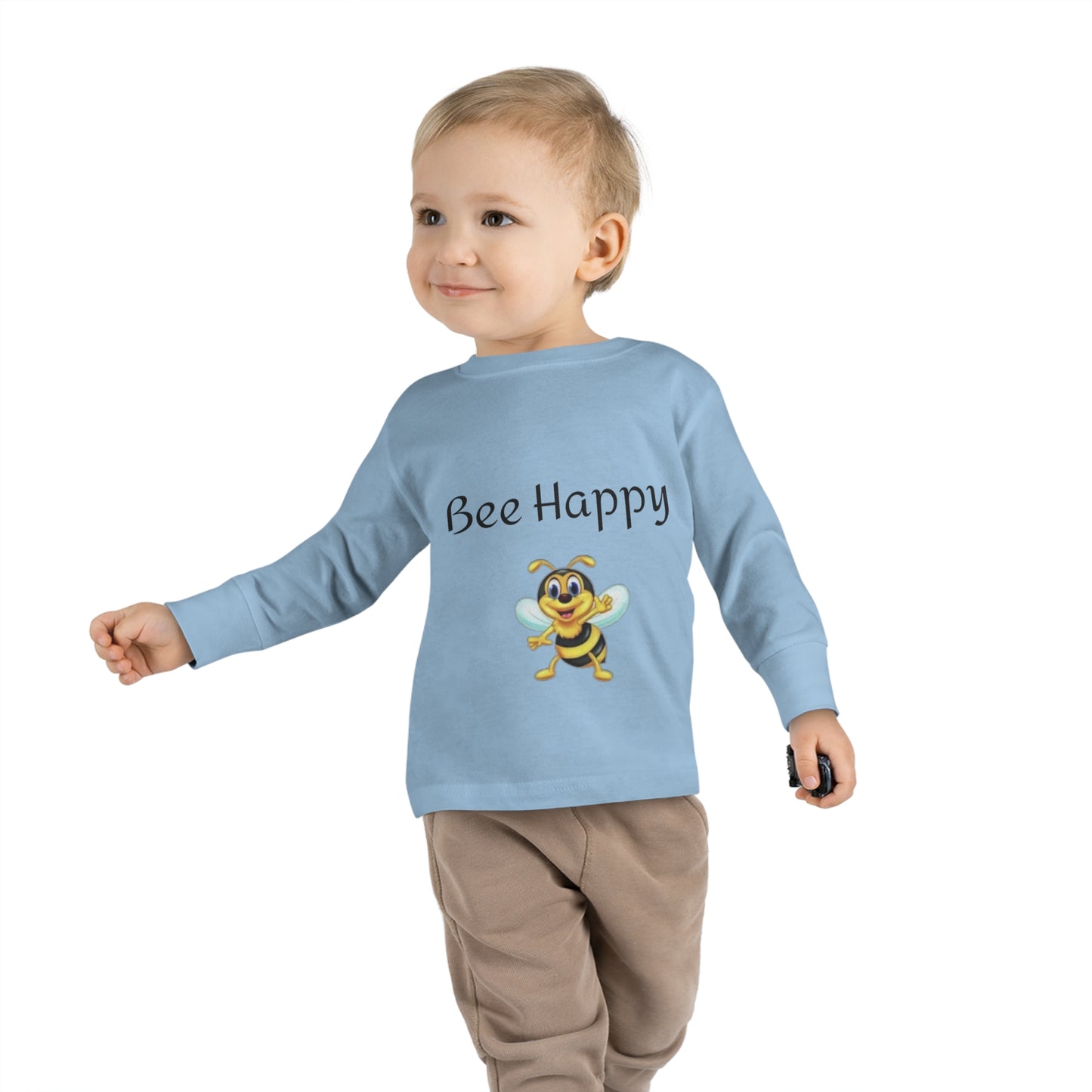 Bee Happy Toddler Long Sleeve Tee