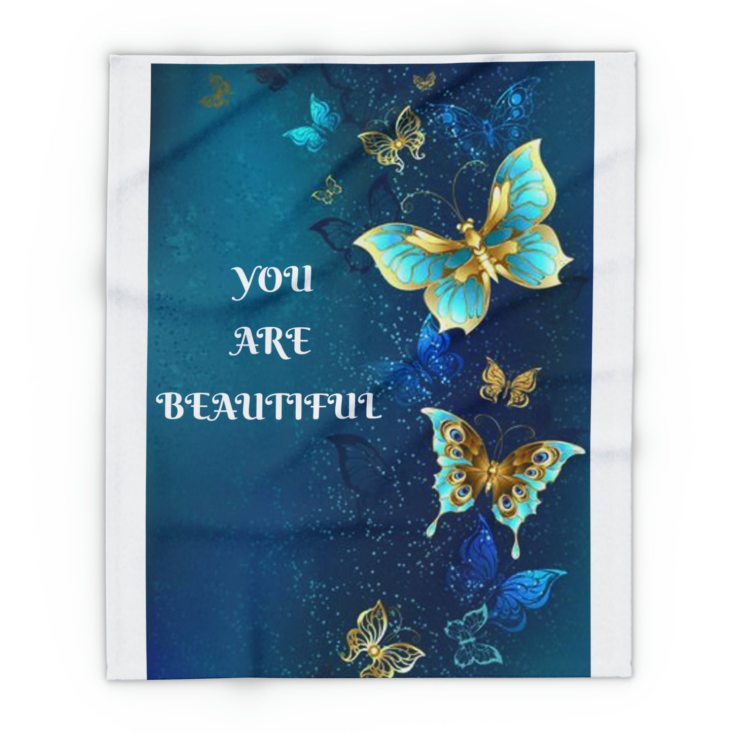 You Are Beautiful Arctic Fleece Blanket