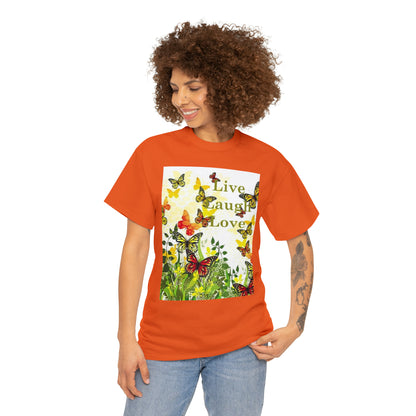 Live Laugh Love Butterflies T-shirt