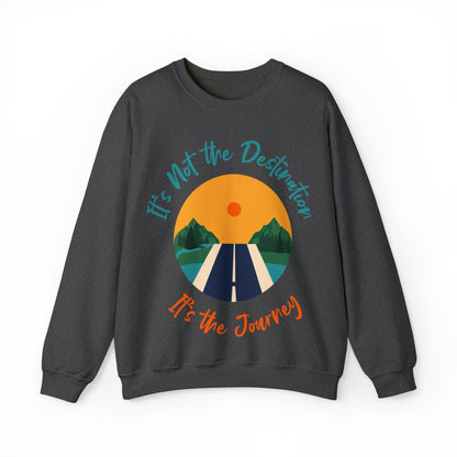 It's Not the Destination It's the Journey Unisex Heavy Blend™ Crewneck Sweatshirt