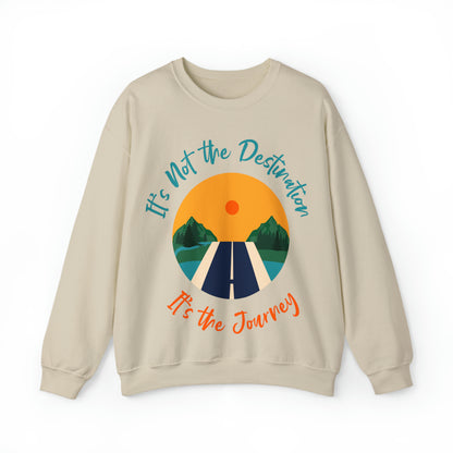 It's Not the Destination It's the Journey Unisex Heavy Blend™ Crewneck Sweatshirt