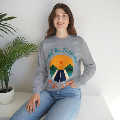 It's Not the Destination It's the Journey Unisex Heavy Blend™ Crewneck Sweatshirt