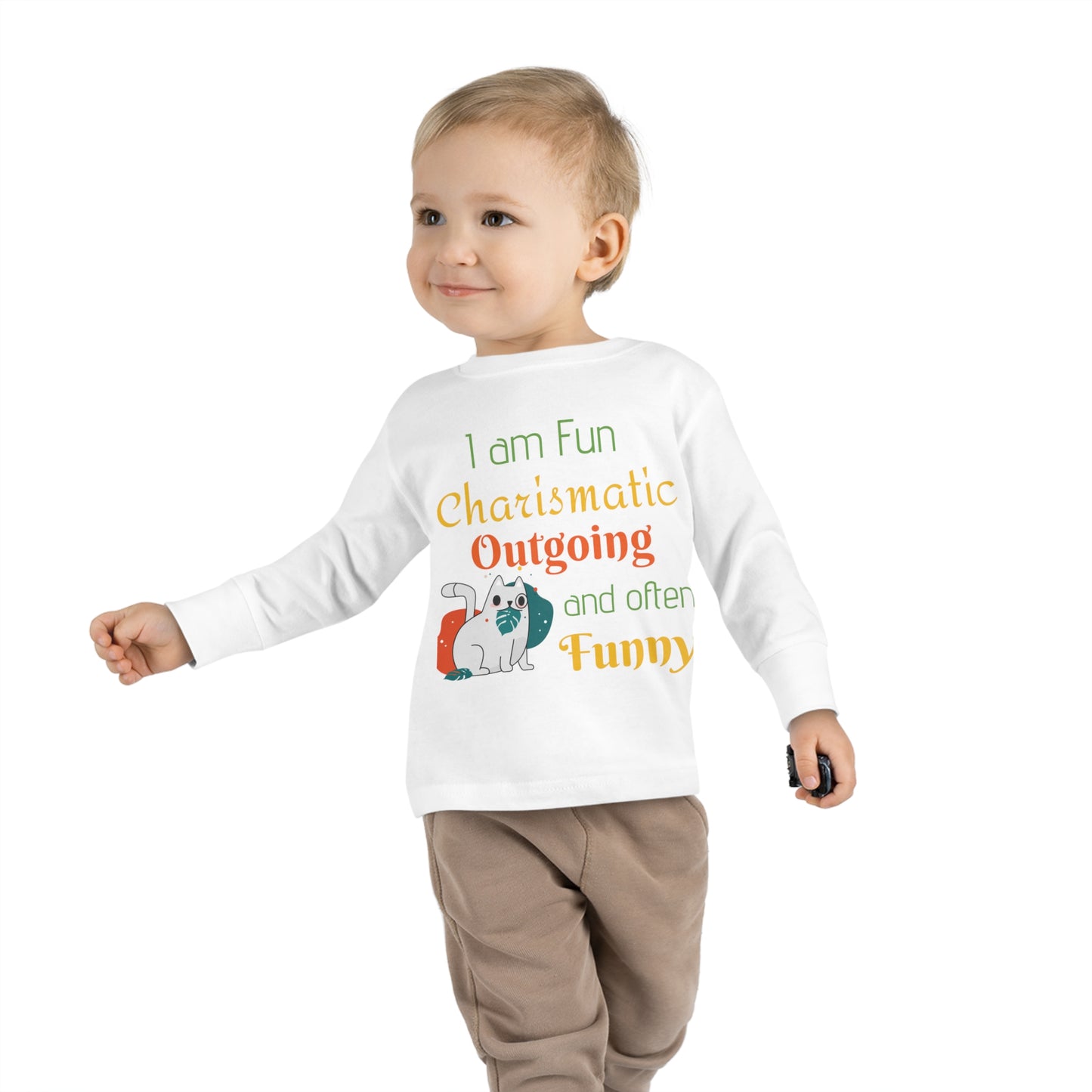 Descriptive Toddler Long Sleeve Tee