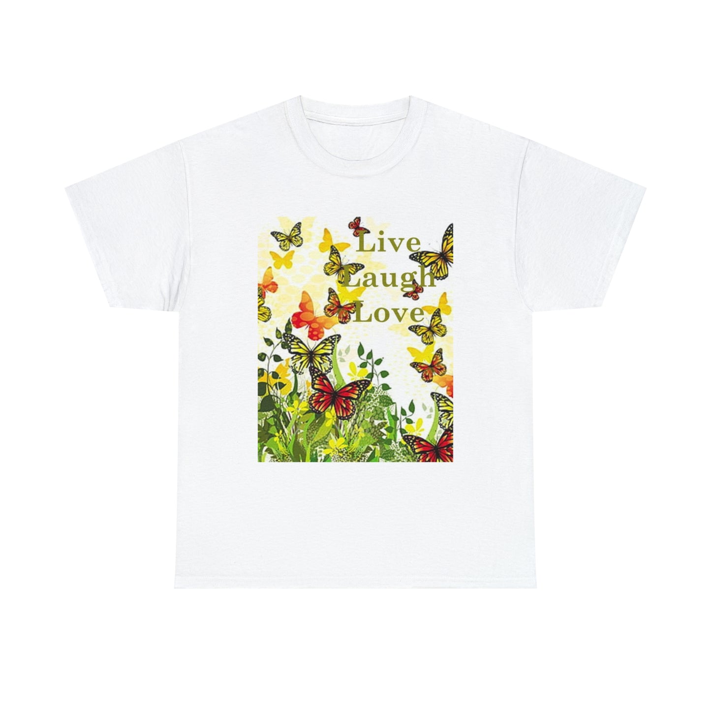 Live Laugh Love Butterflies T-shirt