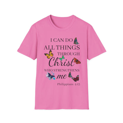 I Can Do All Things Through Christ Softstyle T-Shirt