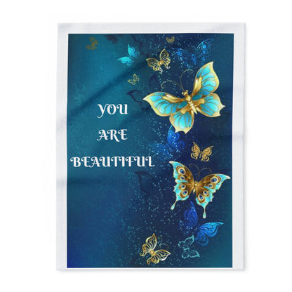 You Are Beautiful Arctic Fleece Blanket