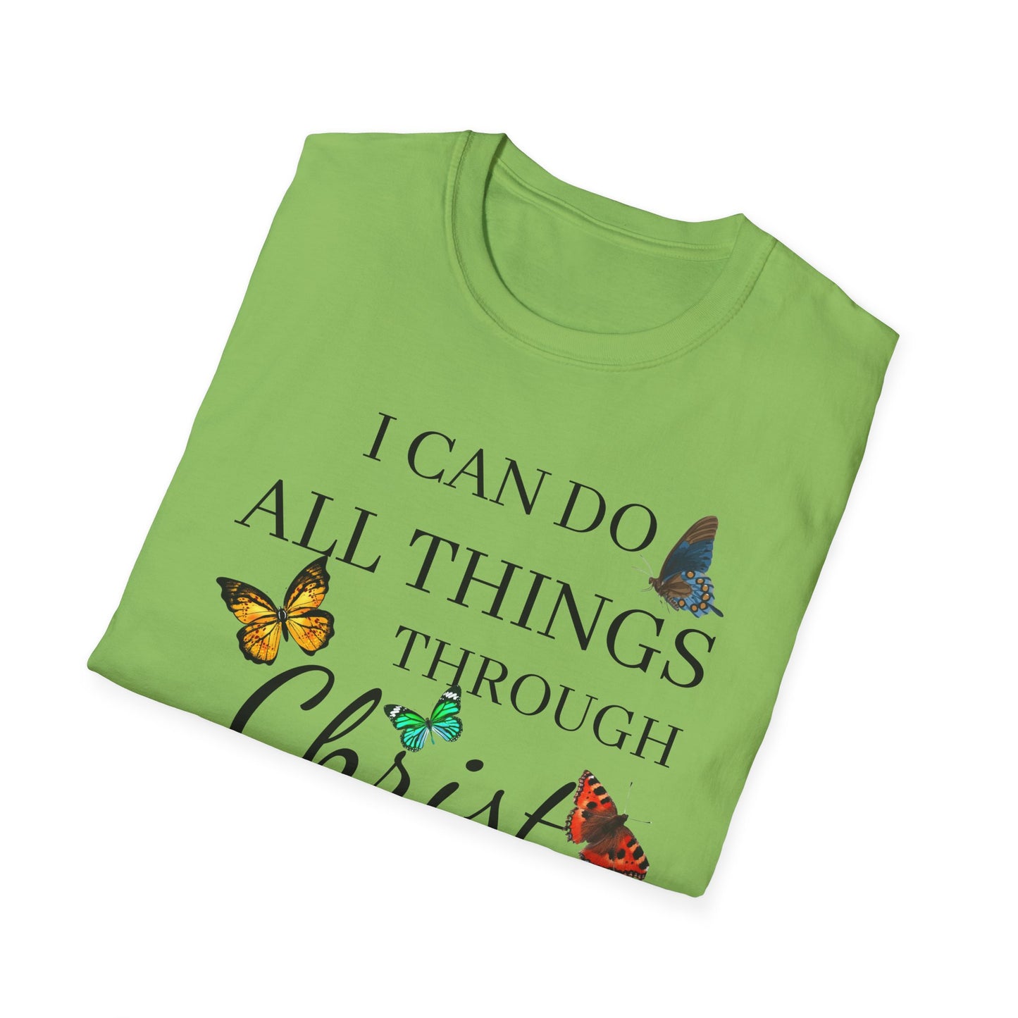 I Can Do All Things Through Christ Softstyle T-Shirt