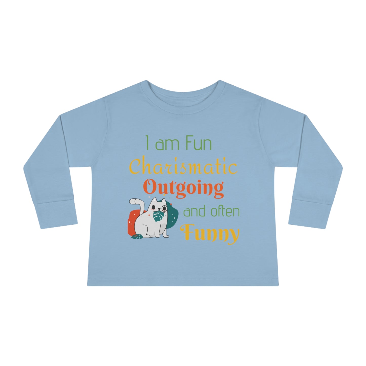 Descriptive Toddler Long Sleeve Tee