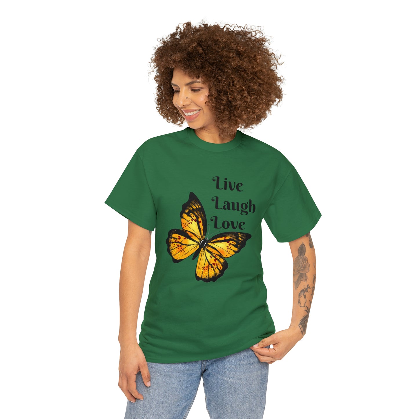 Live Laugh Love Butterfly T-shirt