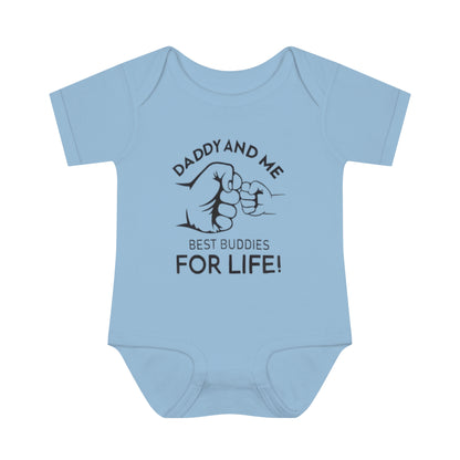 Dad and me Infant Baby Rib Bodysuit