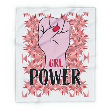 Girl Power Arctic Fleece Blanket