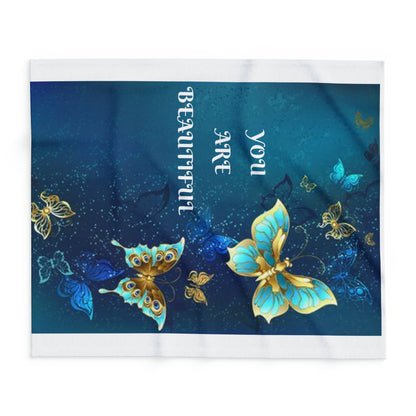 You Are Beautiful Arctic Fleece Blanket