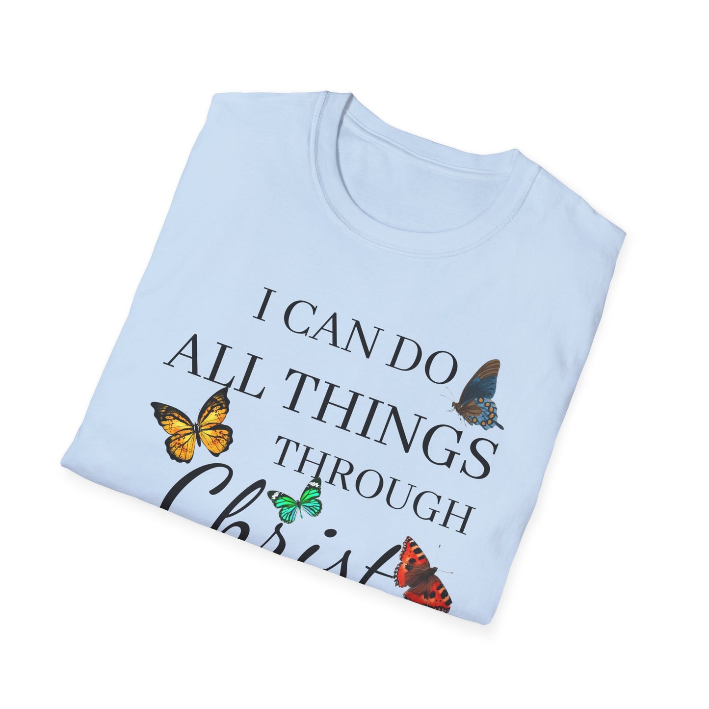 I Can Do All Things Through Christ Softstyle T-Shirt