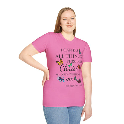 I Can Do All Things Through Christ Softstyle T-Shirt