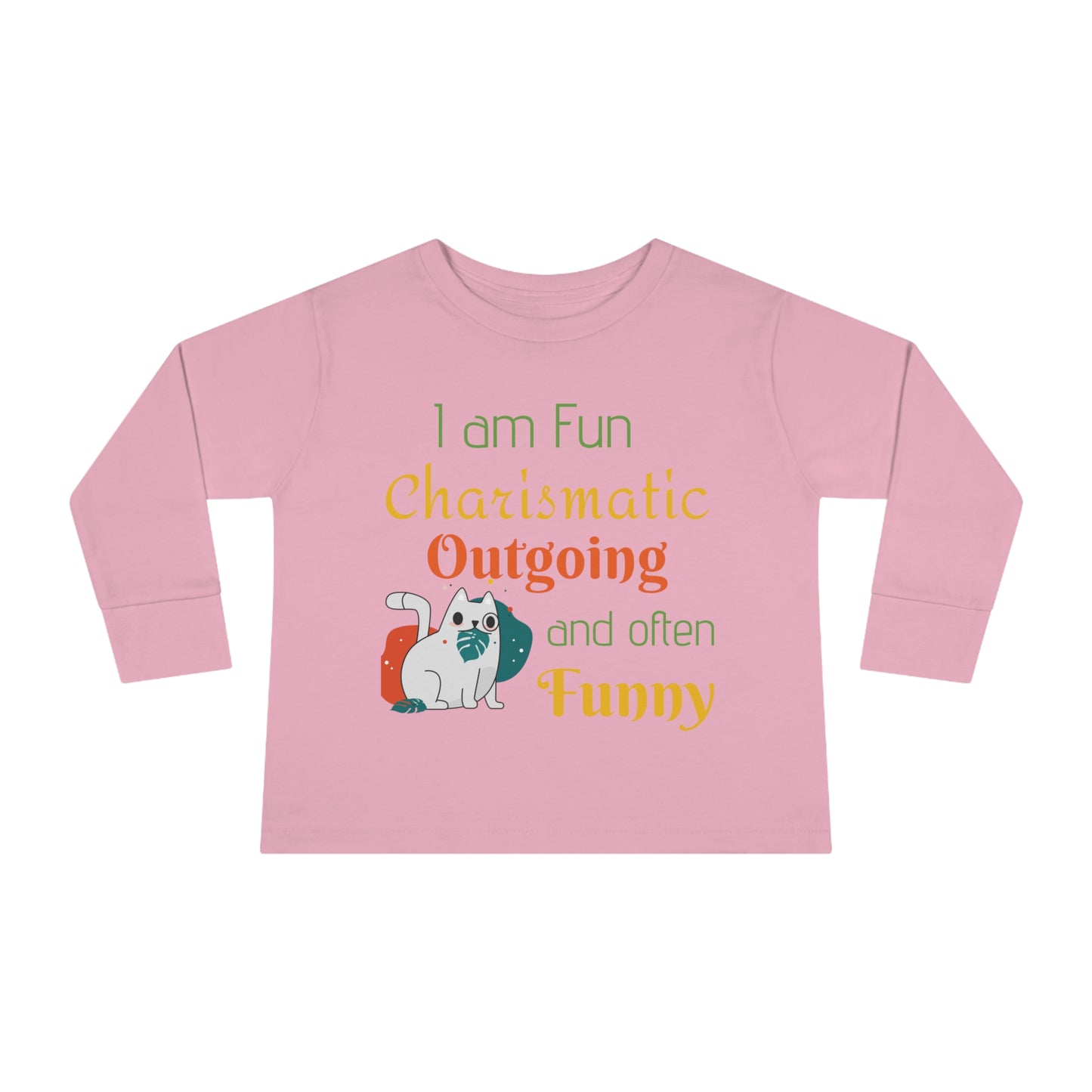 Descriptive Toddler Long Sleeve Tee