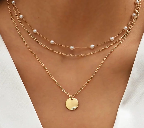 Gold Plated Crystal Necklace