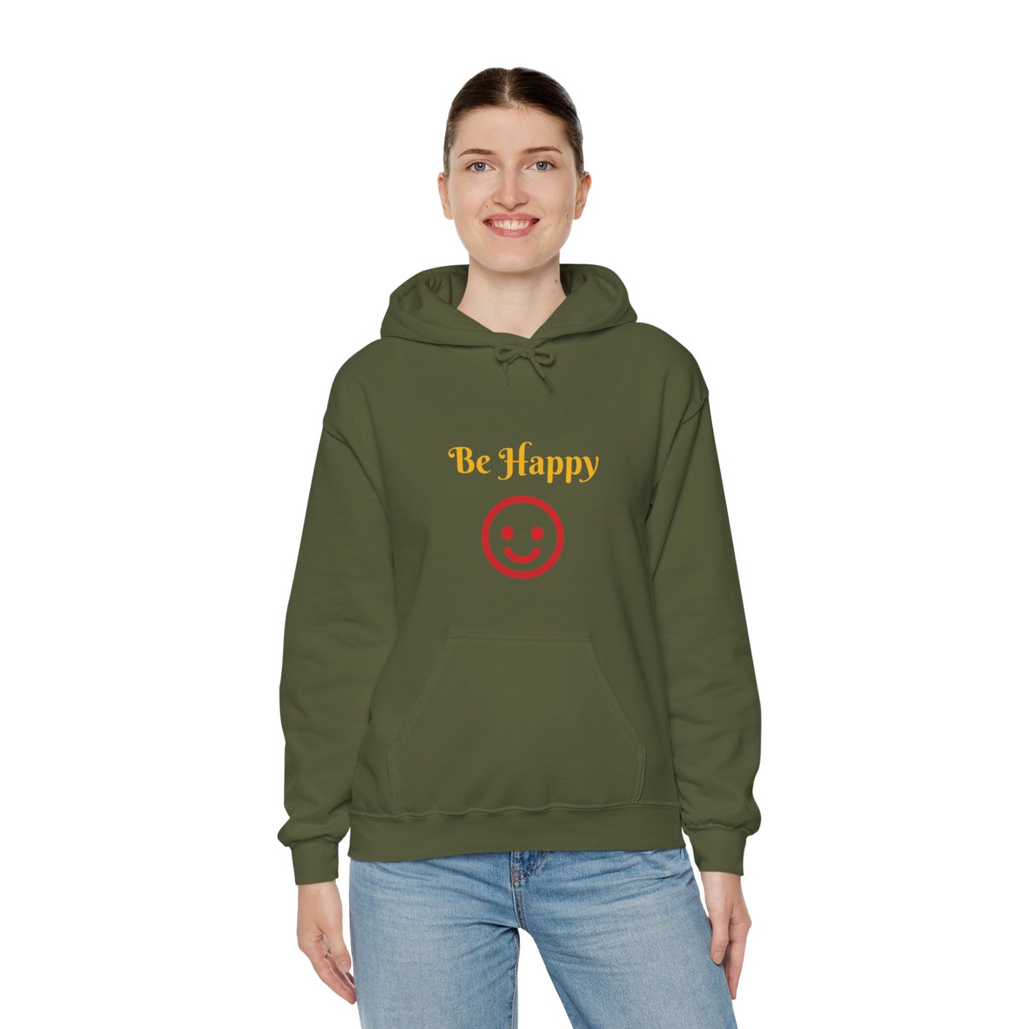 Be Happy Hooded Sweatshirt