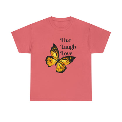 Live Laugh Love Butterfly T-shirt