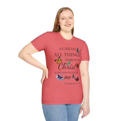 I Can Do All Things Through Christ Softstyle T-Shirt