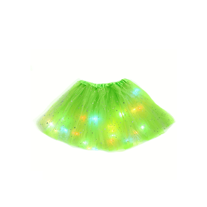 1pc, Glowing LED Princess Tutu Skirt