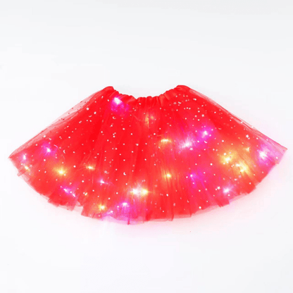 1pc, Glowing LED Princess Tutu Skirt