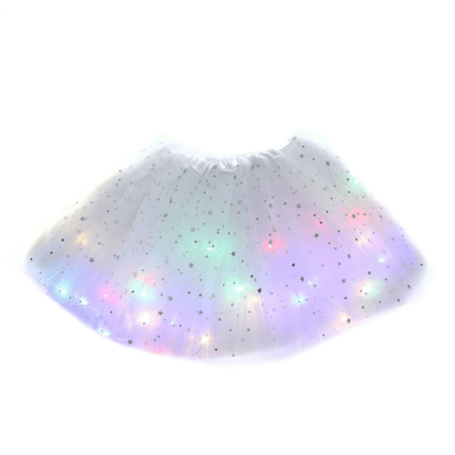 1pc, Glowing LED Princess Tutu Skirt