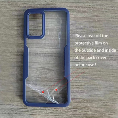 Full Body 360 Protector Cover Front + Back Phone Case For Samsung Galaxy A54 A14 4G 5G A34 5G Clear Acrylic Back Case