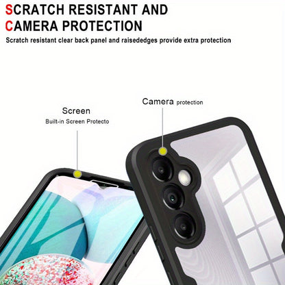 Double-sided 360 Full Body Dual Layers Phone Cases For Samsung Galaxy A14 A34 A54 A24 A53 A04S A04E A25 A33 A12 Dual Layer Phone Cover