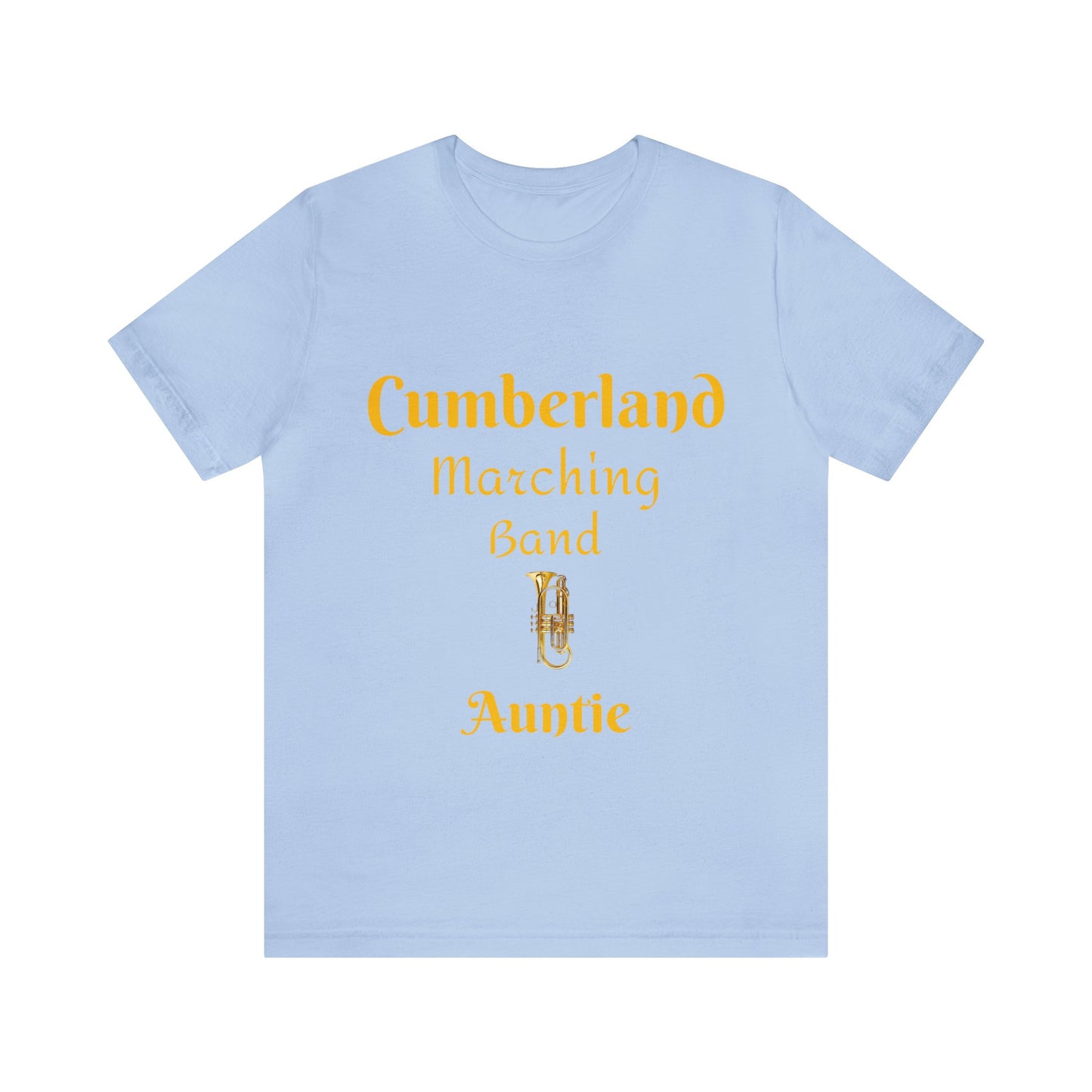 Cumberland Marching Band Auntie Jersey Short Sleeve Tee