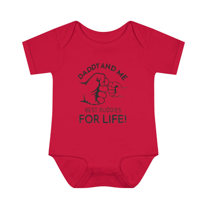 Dad and me Infant Baby Rib Bodysuit