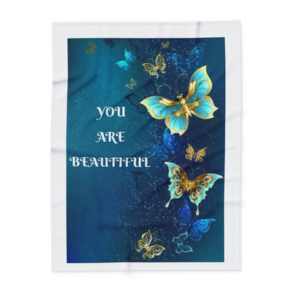 You Are Beautiful Arctic Fleece Blanket