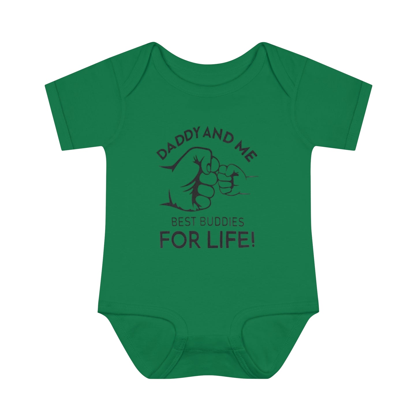 Dad and me Infant Baby Rib Bodysuit