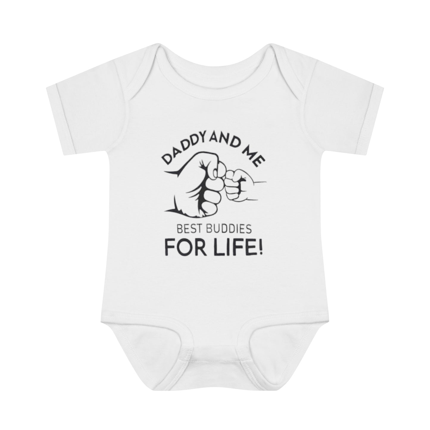 Dad and me Infant Baby Rib Bodysuit