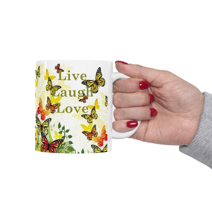 Live Laugh Love Ceramic Mug 11oz