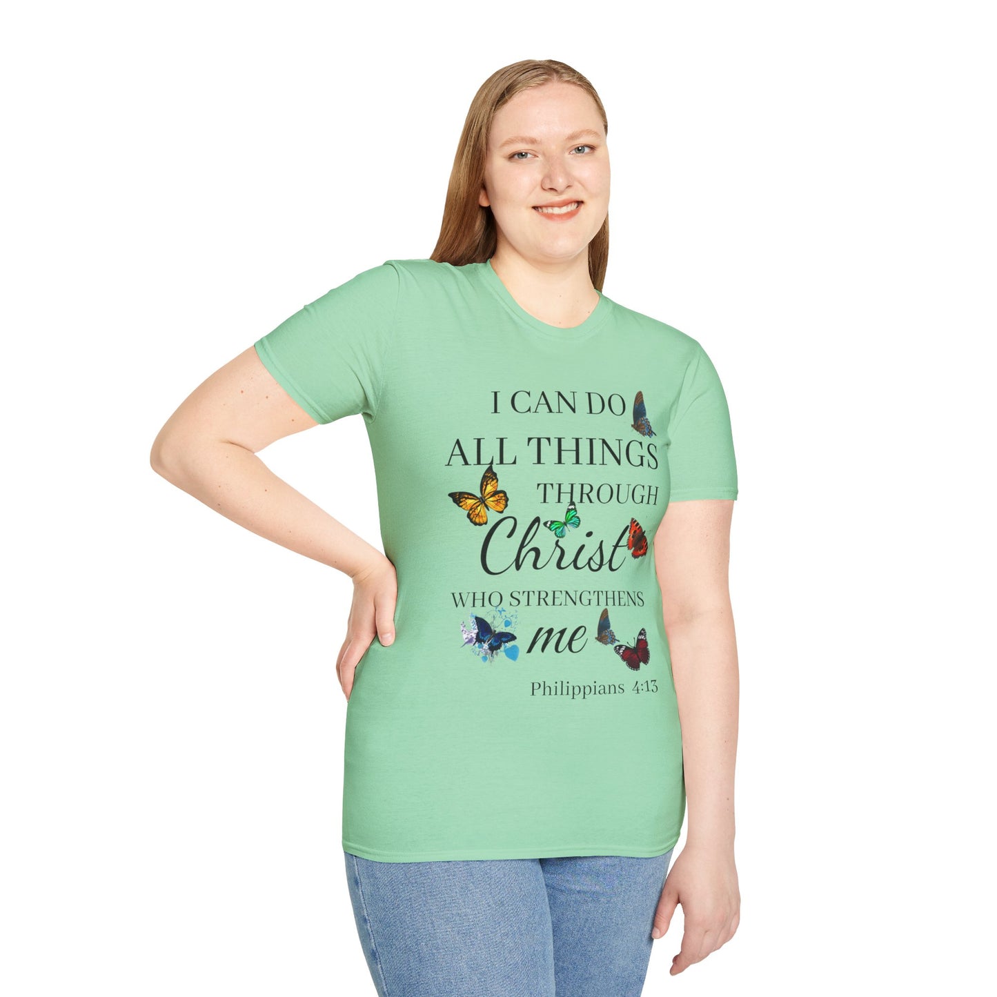 I Can Do All Things Through Christ Softstyle T-Shirt