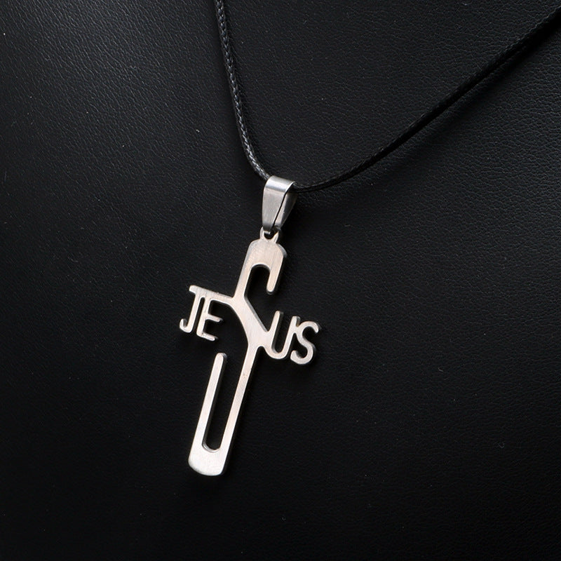 JESUS Cross Necklace