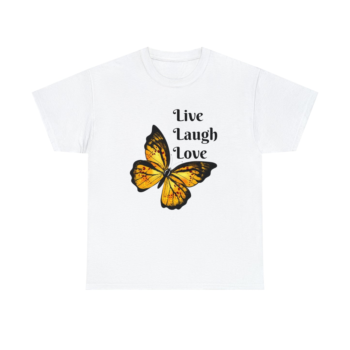 Live Laugh Love Butterfly T-shirt