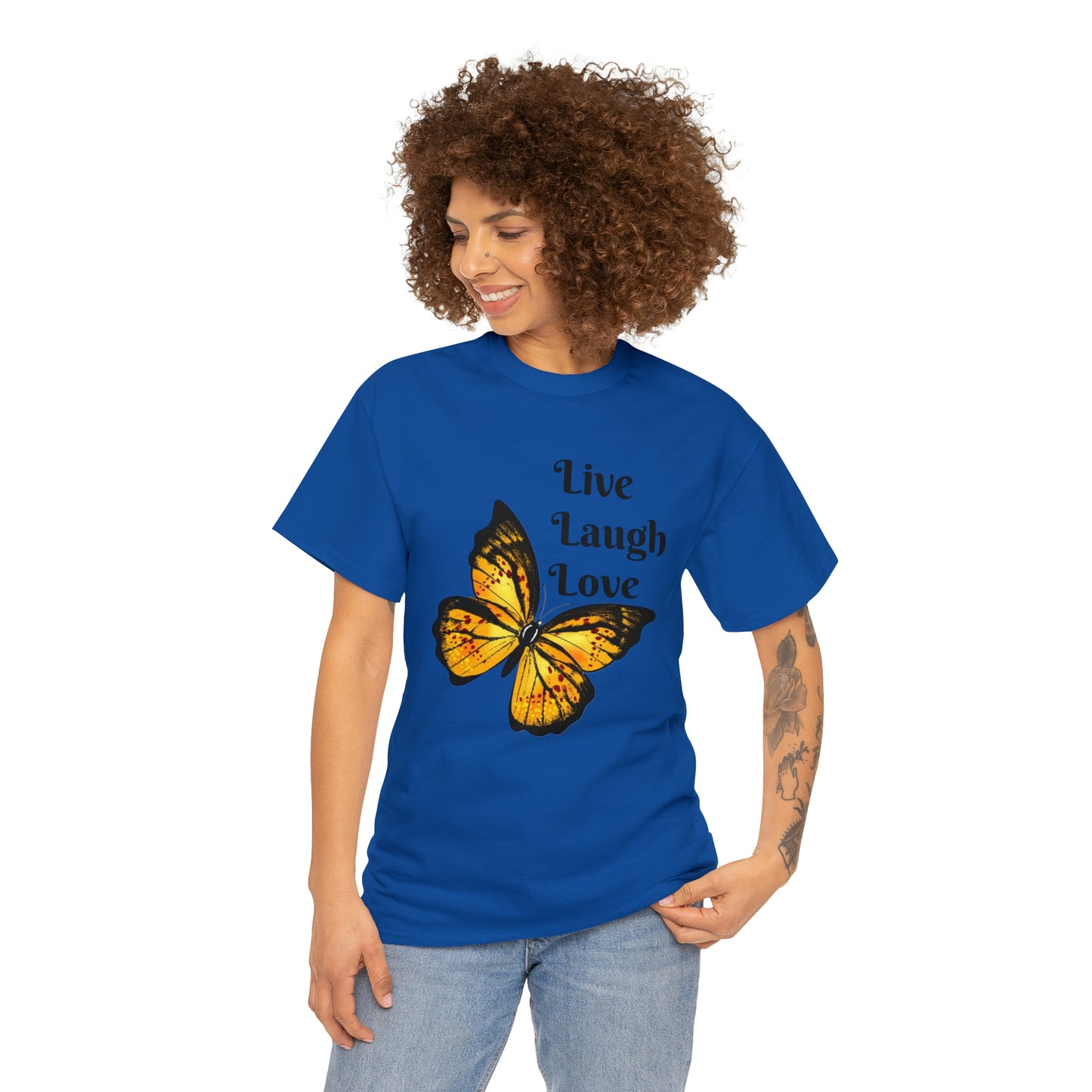 Live Laugh Love Butterfly T-shirt