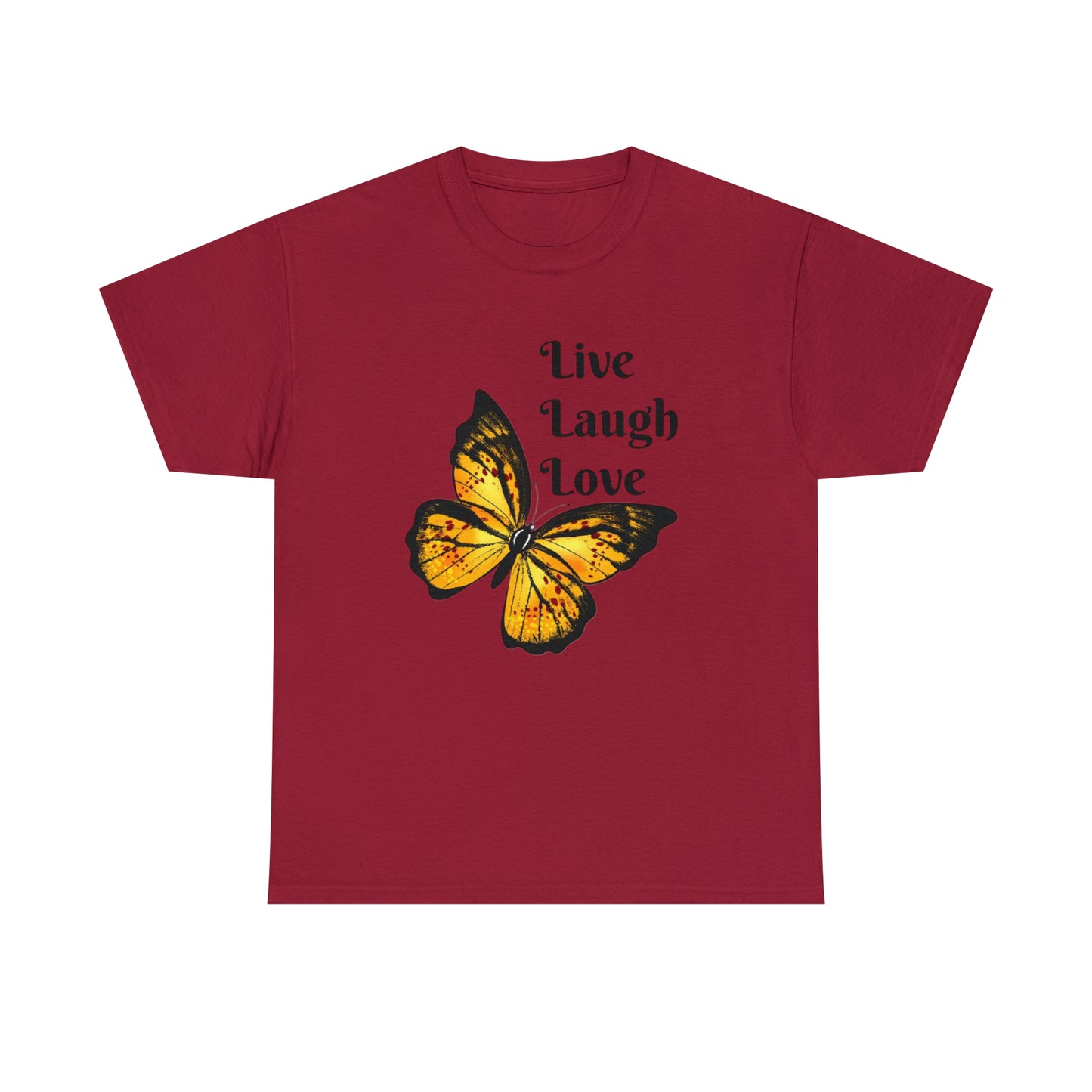 Live Laugh Love Butterfly T-shirt