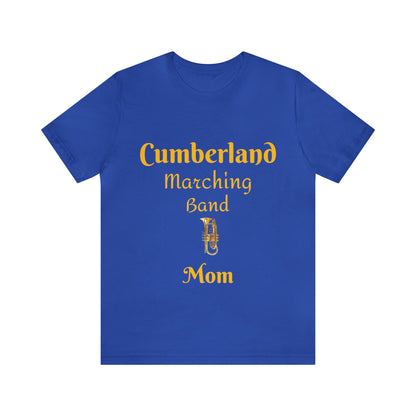 Cumberland Marching Band Mom Jersey Short Sleeve Tee