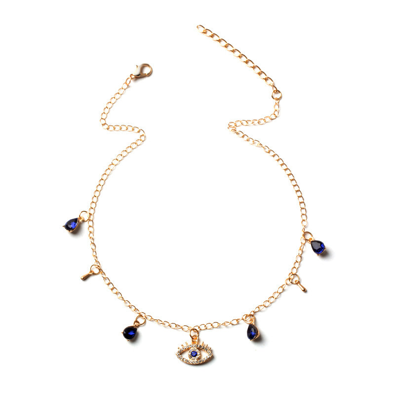 Gold Plated Crystal Necklace