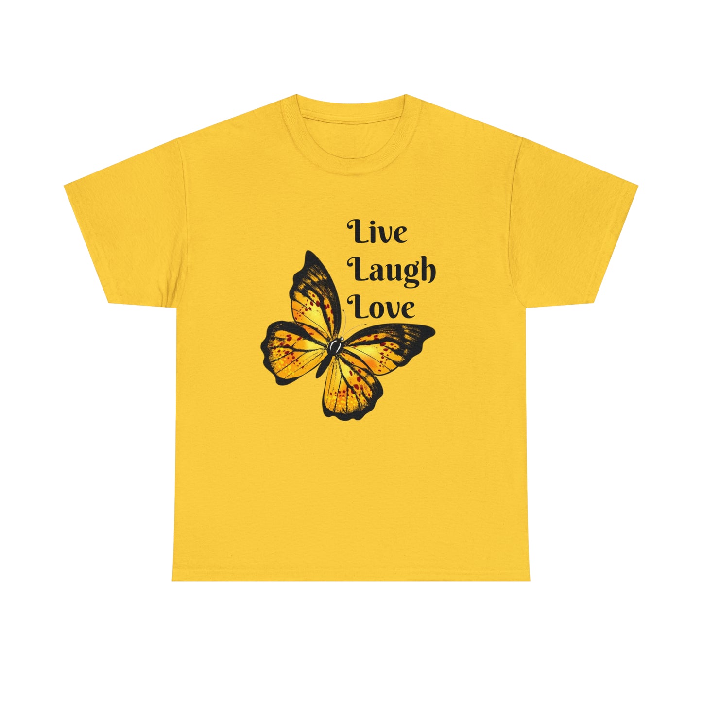 Live Laugh Love Butterfly T-shirt