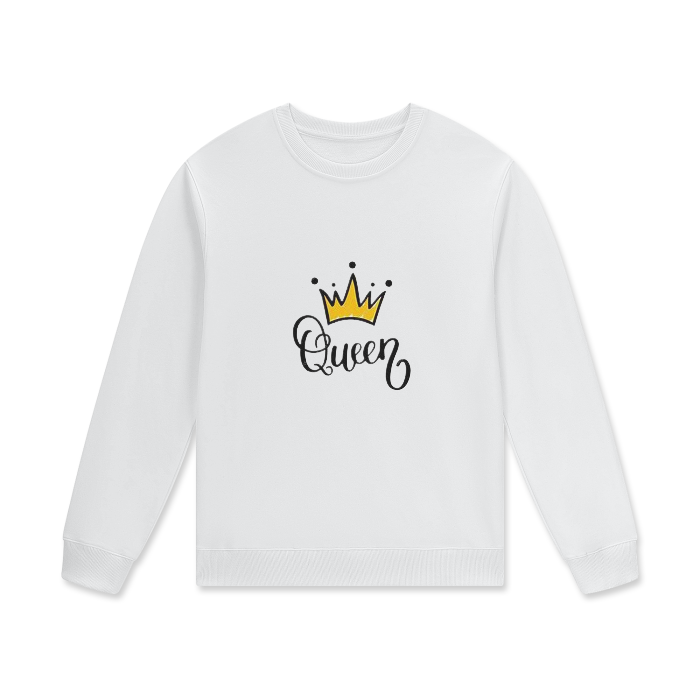 Queen 100% Cotton Pullover,Queen,Pullover,Women,MOQ1,Delivery days 5