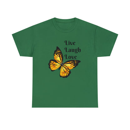 Live Laugh Love Butterfly T-shirt