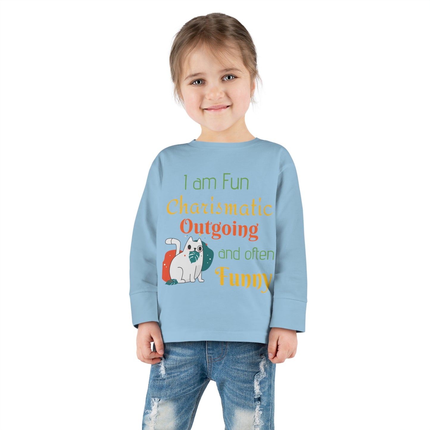 Descriptive Toddler Long Sleeve Tee