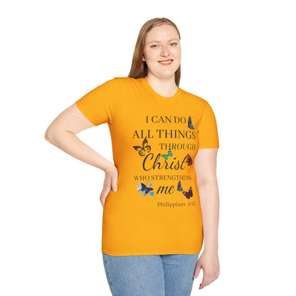 I Can Do All Things Through Christ Softstyle T-Shirt