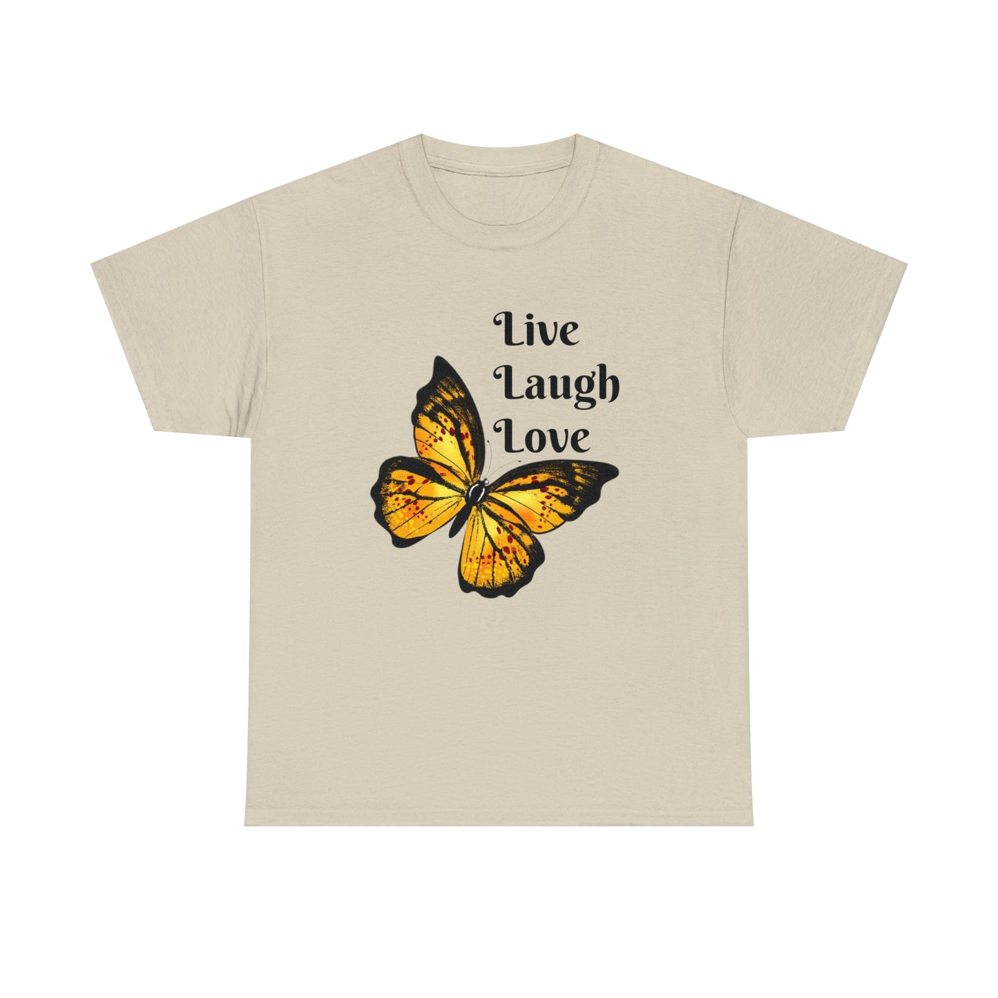 Live Laugh Love Butterfly T-shirt